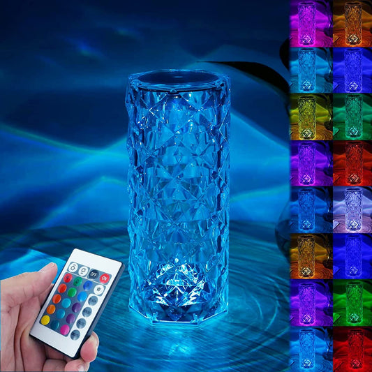 Lámpara de cristal RGB